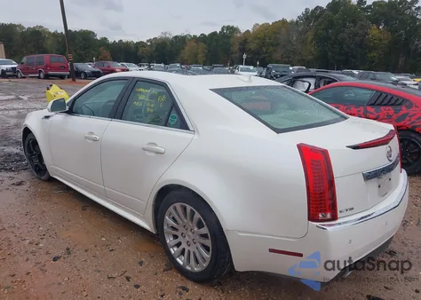 2012 Cadillac Cts Premium из США, поврежденный, VIN 1G6DP5E39C0108816